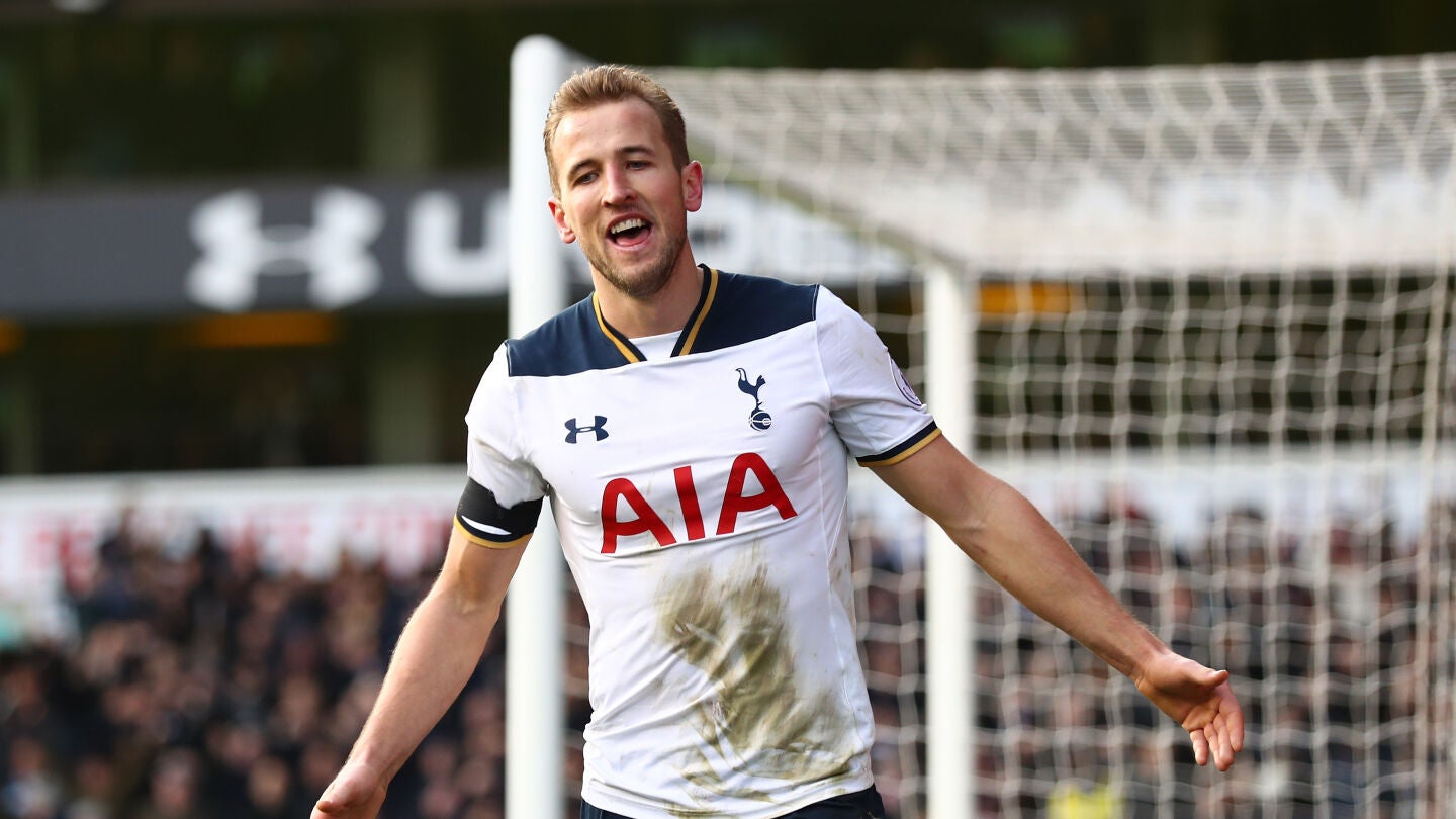 Harry Kane celebra uno de sus goles
