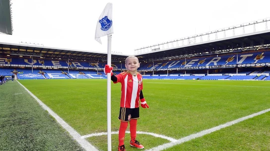 Bradley Lower será la mascota del Everton-City Bradley Lower será la mascota del Everton-City