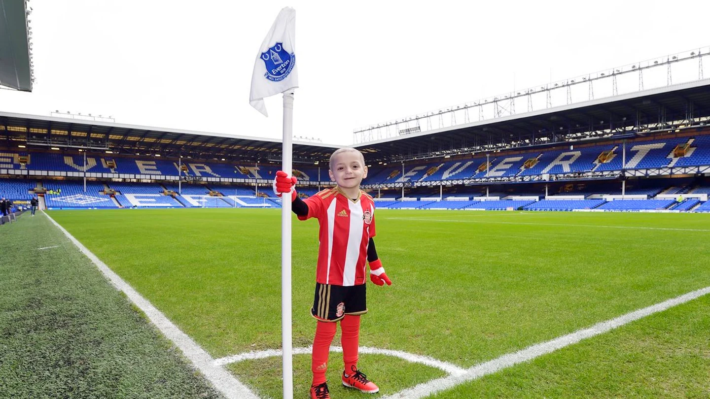 Bradley Lower será la mascota del Everton-City Bradley Lower será la mascota del Everton-City
