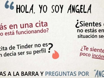 'Ángela', el código para alertar de que estás en una situación insegura 'Ángela', el código para alertar de que estás en una situación insegura