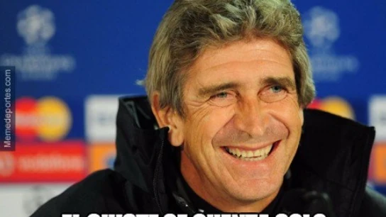 Pellegrini se mofa de Guardiola Pellegrini se mofa de Guardiola