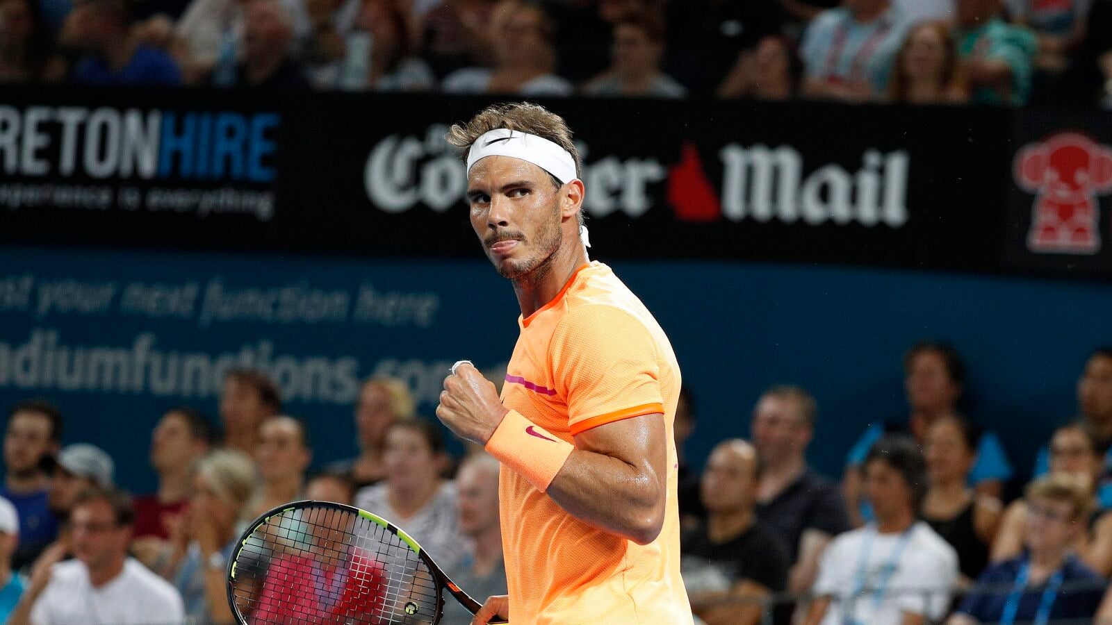 Nadal, en el torneo internacional de Brisbane