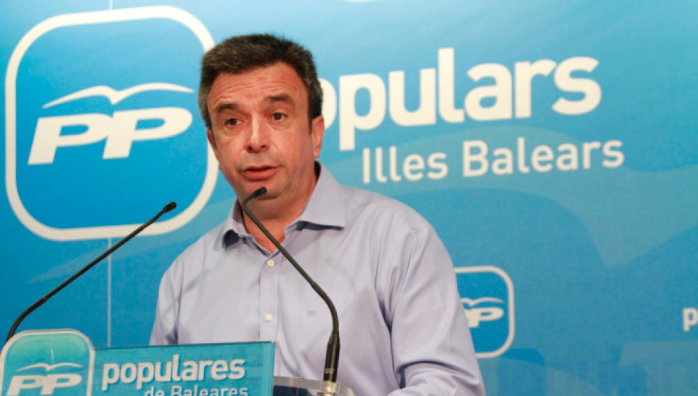 El presidente del PP balear, Miquel Vidal