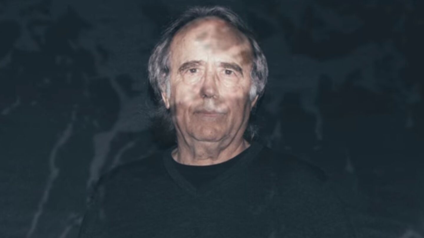 Joan Manuel Serrat en el videoclip