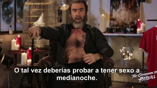 Cantona manda un mensaje a Guardiola Cantona manda un mensaje a Guardiola