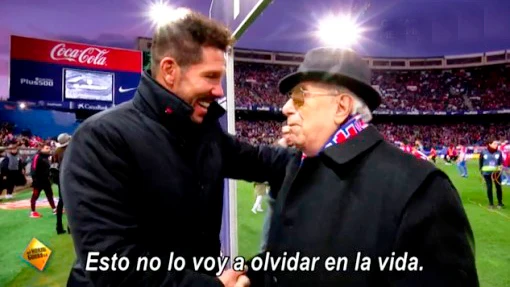 Así vivieron los socios más antiguos del Atlético de Madrid su partido de fútbol más especial