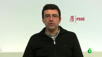 Mario Jiménez, portavoz de la gestora del PSOE