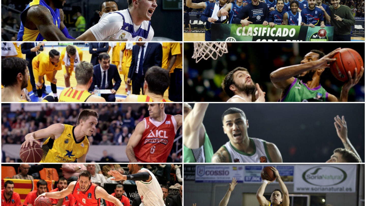 Los cruces de la Copa del Rey de baloncesto