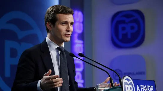 El vicesecretario de Comunicación del PP, Pablo Casado El vicesecretario de Comunicación del PP, Pablo Casado