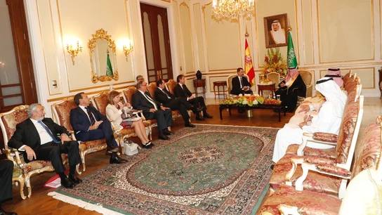 Desayuno oficial con el rey de Arabia Saudí Desayuno oficial con el rey de Arabia Saudí