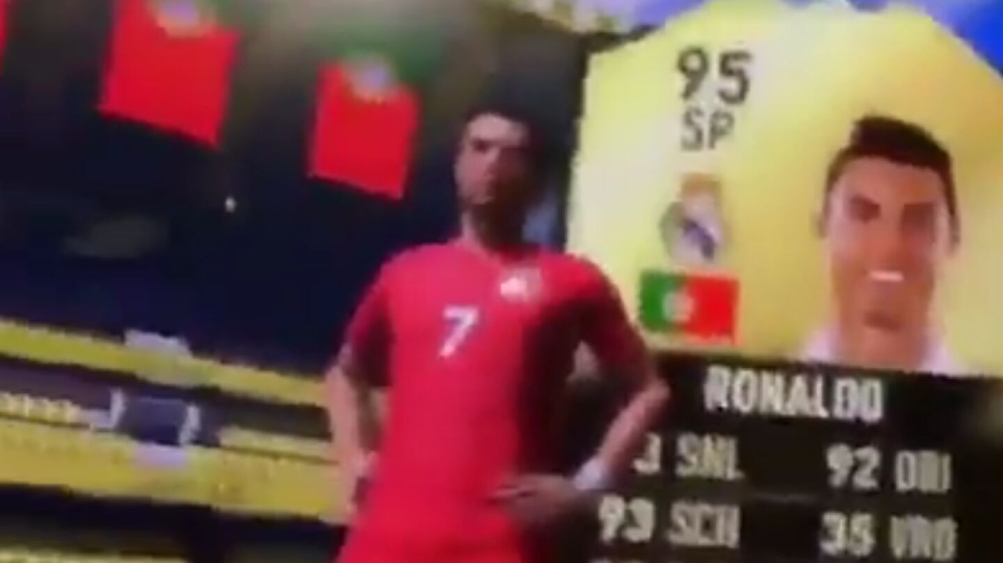Cristiano Ronaldo, en el FIFA 17