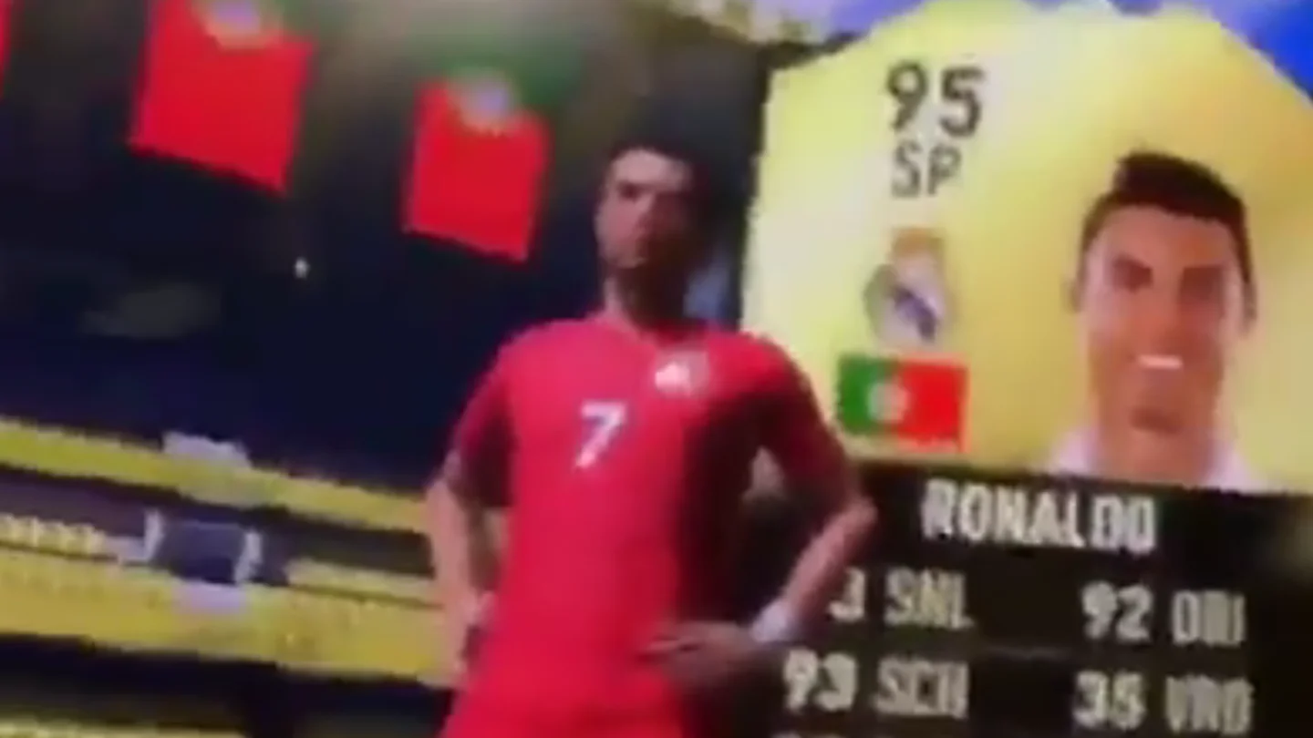 Cristiano Ronaldo, en el FIFA 17 Cristiano Ronaldo, en el FIFA 17