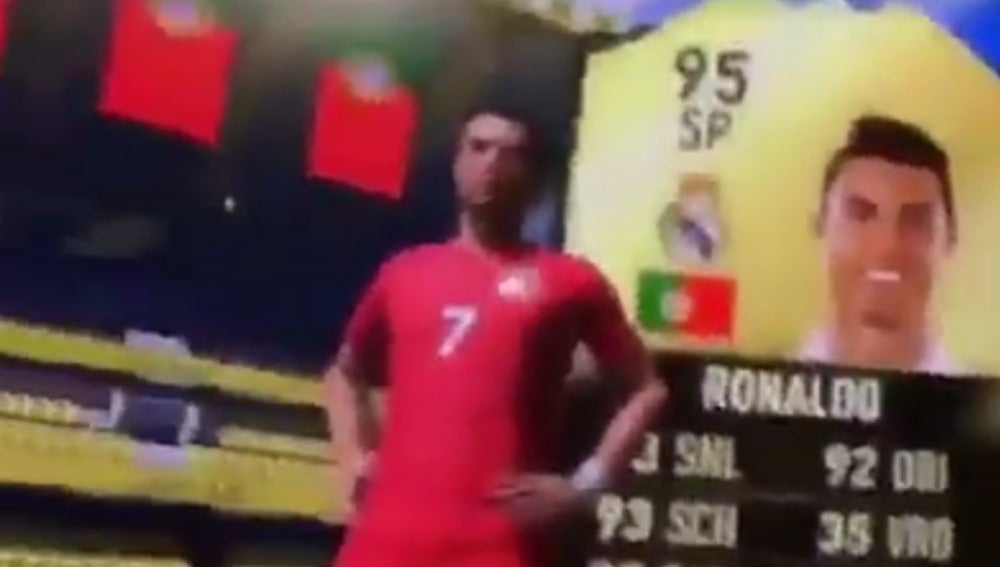 Cristiano Ronaldo, en el FIFA 17