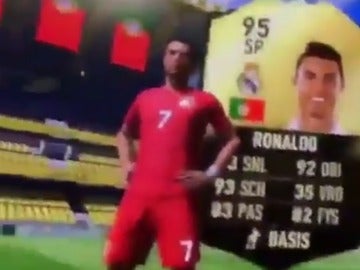 Cristiano Ronaldo, en el FIFA 17 Cristiano Ronaldo, en el FIFA 17