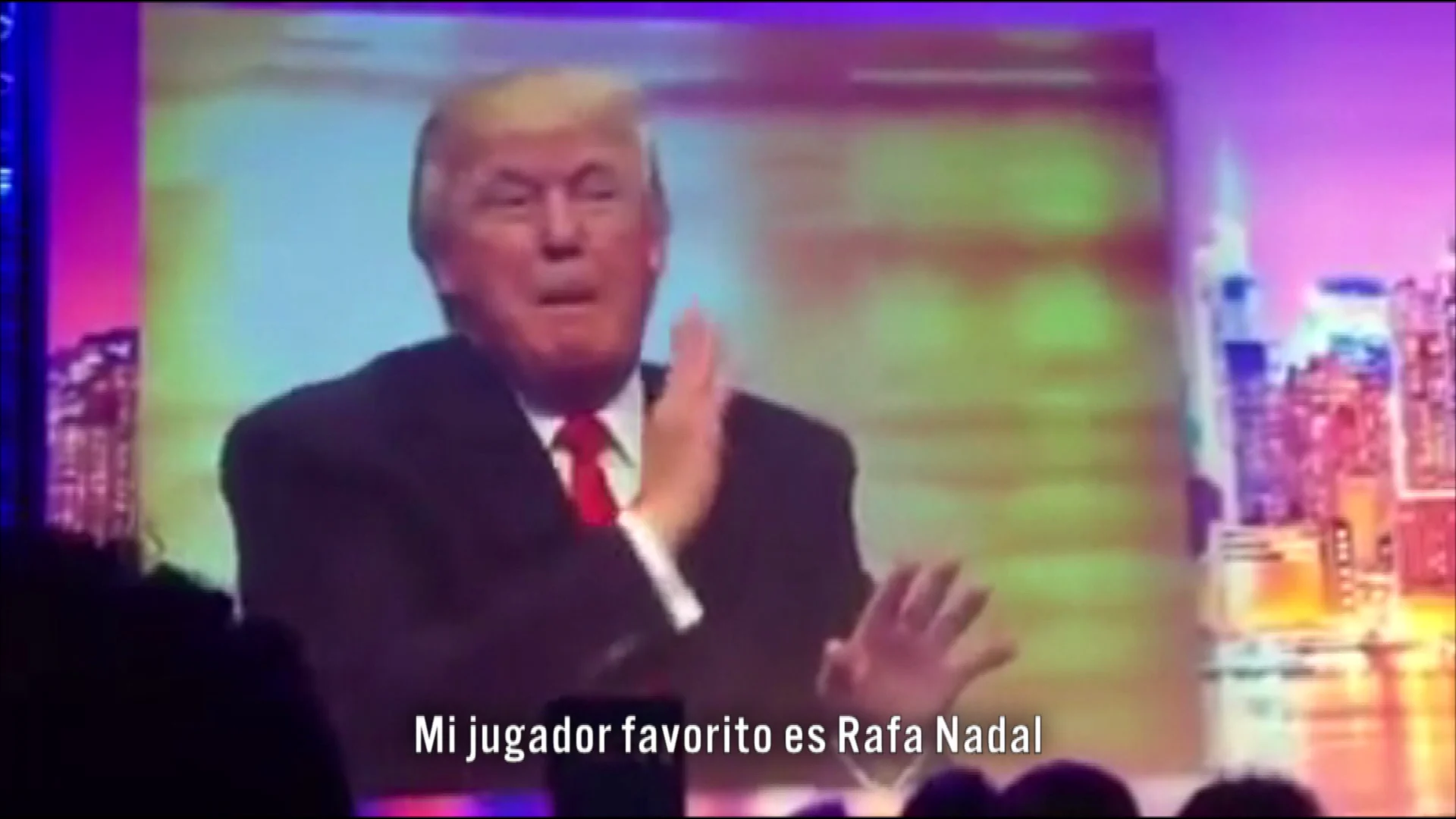 Donald Trump asegura que Nadal es su jugador favorito
