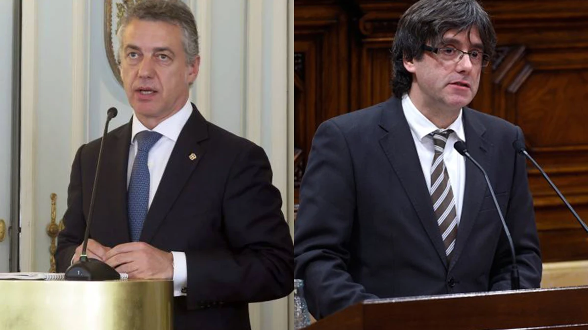 Íñigo Urkullu y Carles Puigdemont