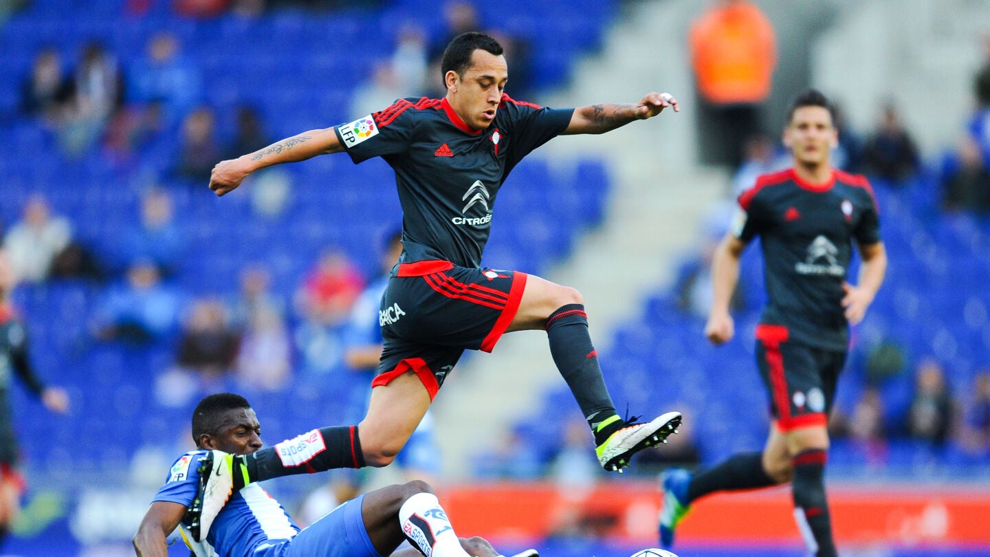 Orellana, durante un partido contra el Espanyol