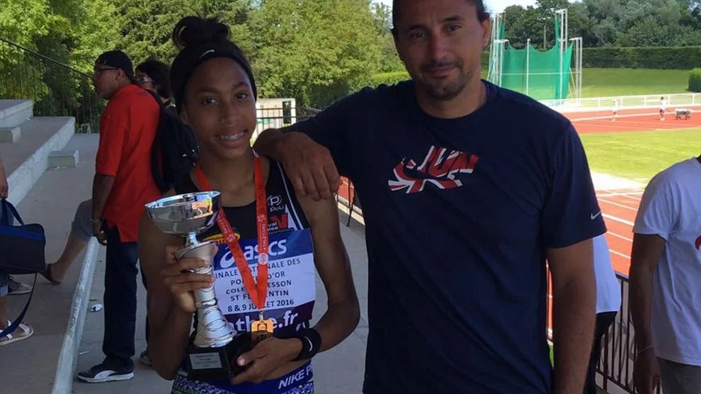 Heather Arneton, tras ganar una competición