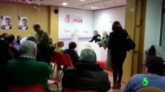 Increpan a Soraya Rodríguez Increpan a Soraya Rodríguez