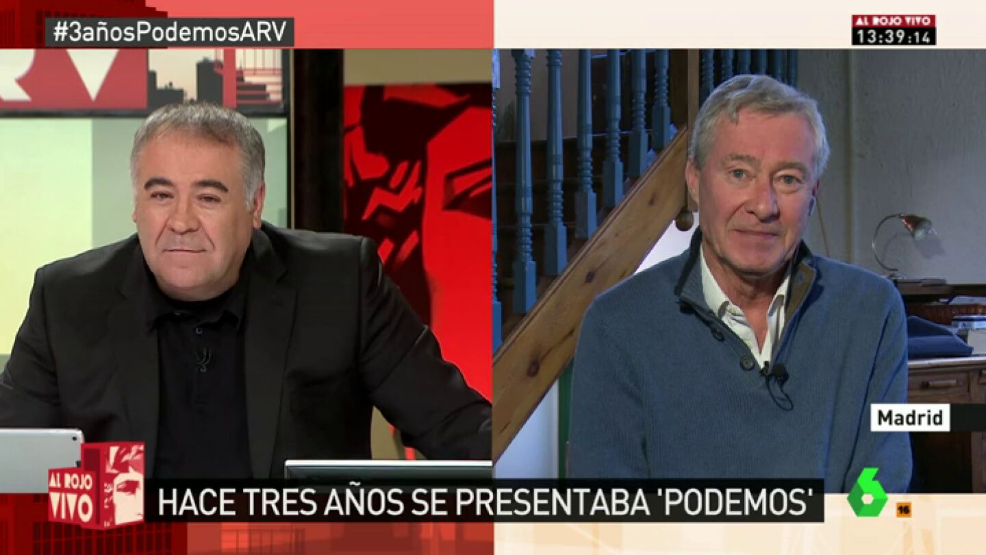 Frame 104.125049 de: Jorge Verstrynge, sobre Iglesias y Errej&oacute;n: "Yo s&eacute; que el 'uno' va a seguir si&eacute;ndolo; el dos, ya se ver&aacute;"