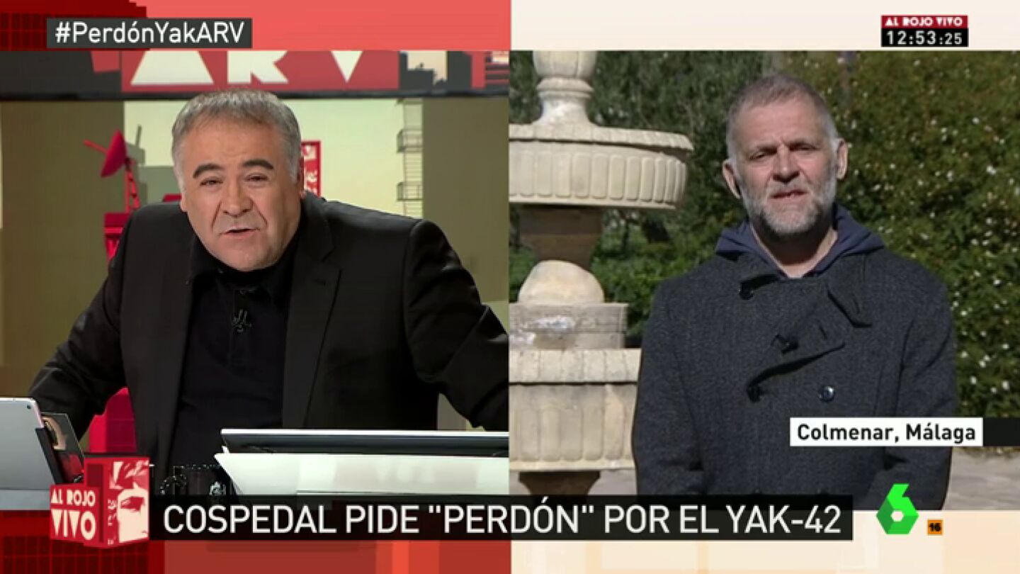 Frame 1.422261 de: Pacho Gonz&aacute;lez, hermano de una v&iacute;ctima del Yak-42: "Para m&iacute;, Federico Trillo es el nuevo Luis B&aacute;rcenas"