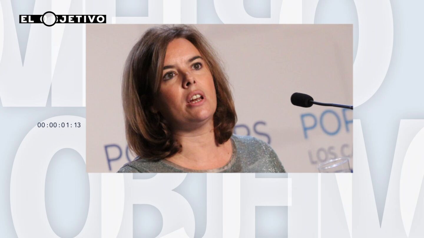 Frame 0.0 de: Soraya S&aacute;enz de Santamar&iacute;a: &ldquo;Espa&ntilde;a cumple con sus compromisos con los refugiados&rdquo;