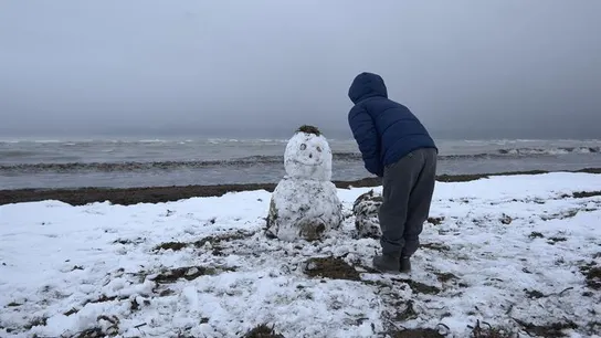 Nieva en Denia por primera vez en más de tres décadas Nieva en Denia por primera vez en más de tres décadas