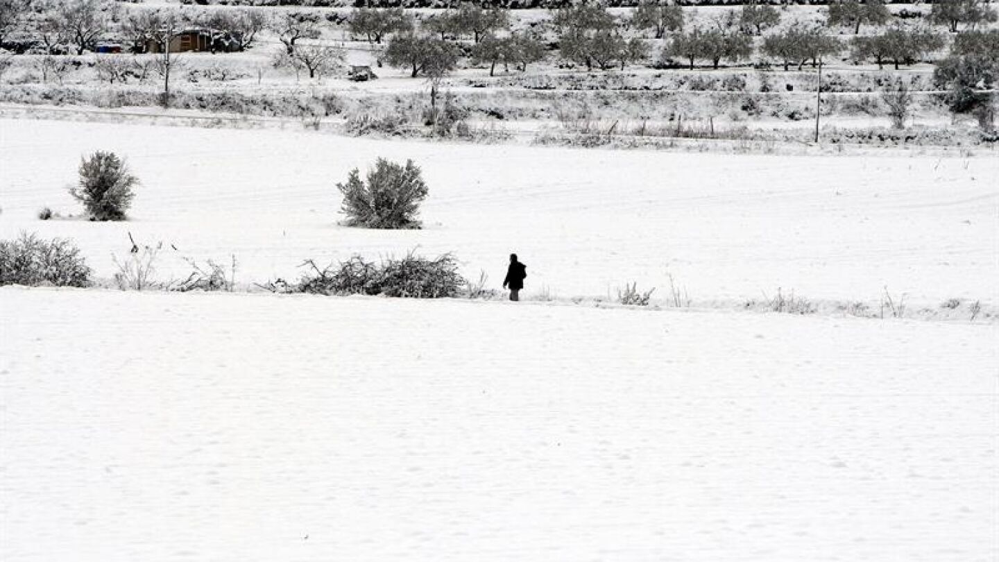 Nieve en Alicante