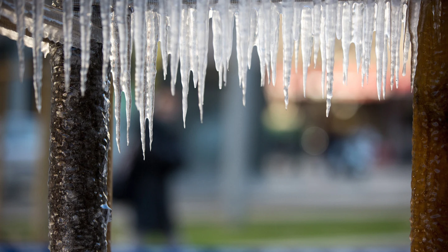 Hielo en Zaragoza Hielo en Zaragoza