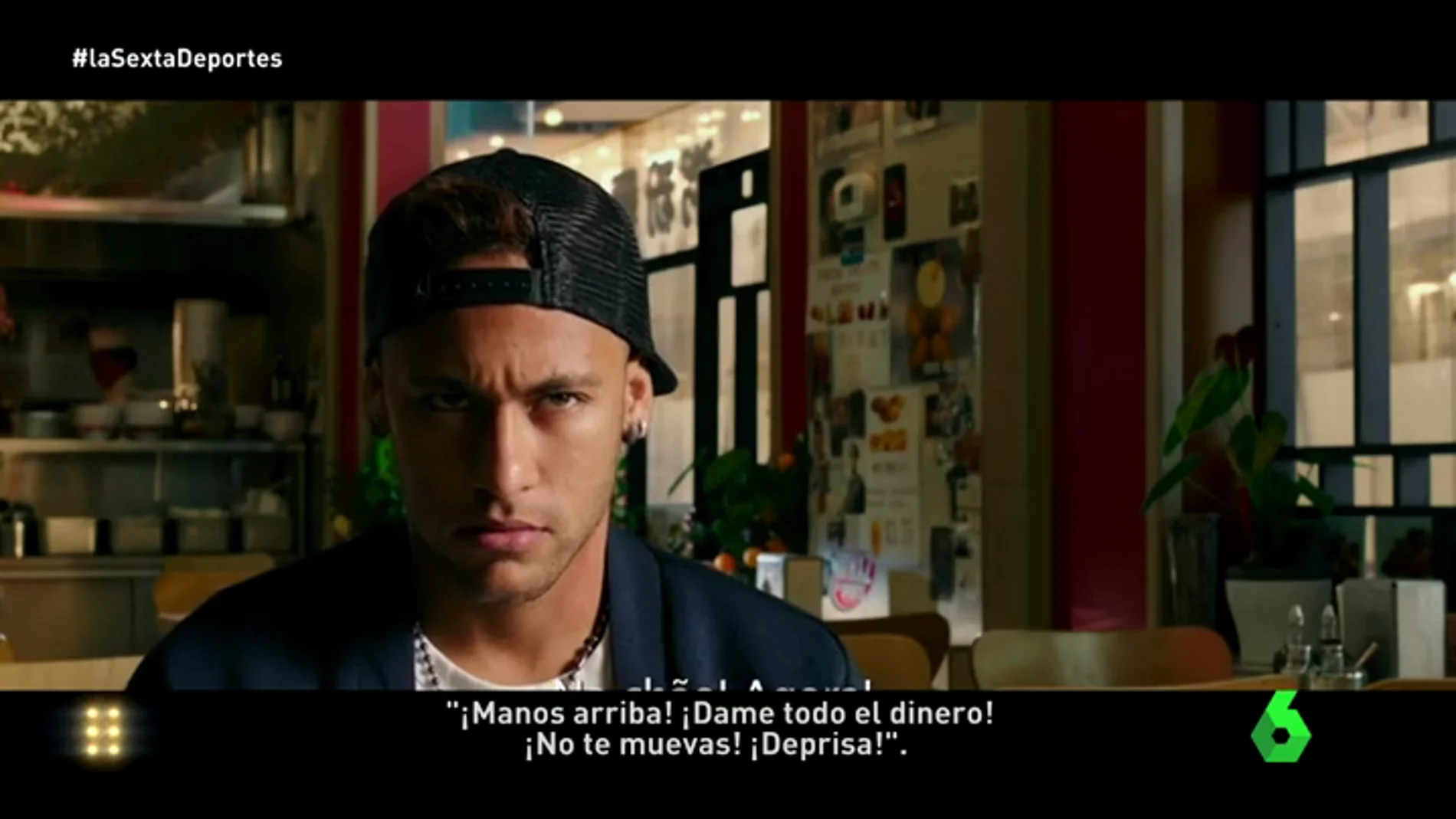 Frame 12.356666 de: Neymar se pasa al cine