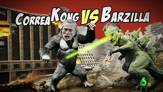 Frame 33.994531 de: Del "asalto de Correa" al "temido 'ataque cohecho'": CorreaKong VS Barzilla, "dos monstruos de la corrupción peleando a muerte" Frame 33.994531 de: Del "asalto de Correa" al "temido 'ataque cohecho'": CorreaKong VS Barzilla, "dos monstruos de la corrupción peleando a muerte"