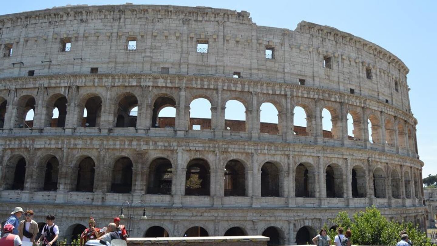 Imagen del Coliseo de la ciudad de Roma