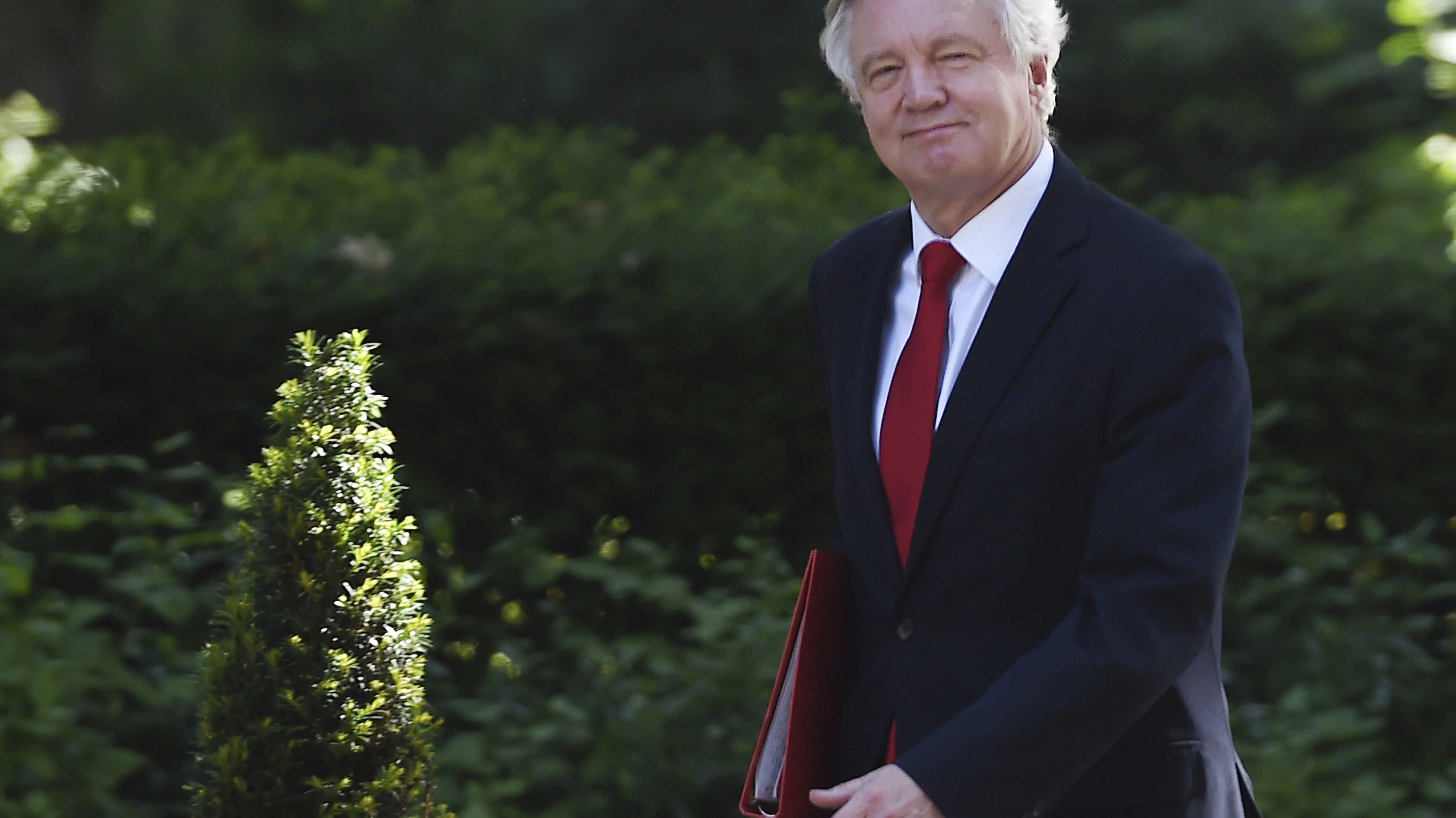 David Davis, ministro británico para la salida del Reino Unido de la Unión Europea