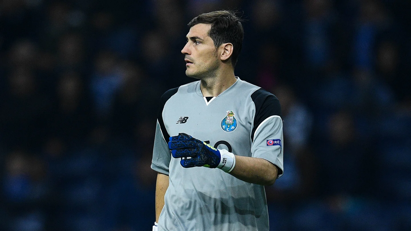 Iker Casillas en un partido con el Oporto Iker Casillas en un partido con el Oporto
