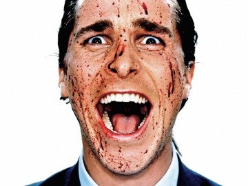Christian Bale interpretó a Patrick Bateman en el cine. Christian Bale interpretó a Patrick Bateman en el cine.