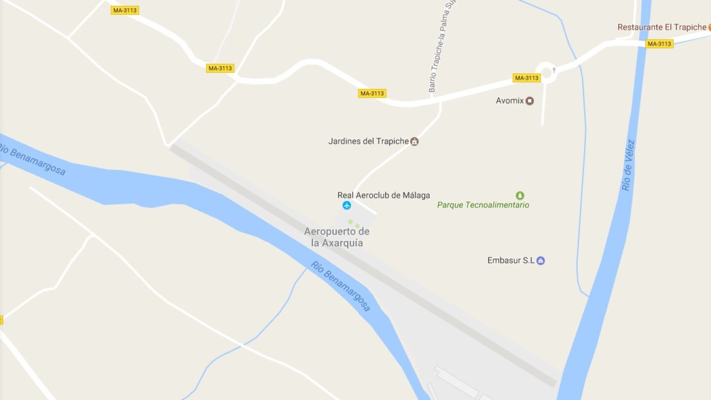 Lugar del accidente