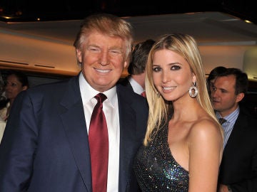 Ivanka Trump junto a su padre, Donald Ivanka Trump junto a su padre, Donald