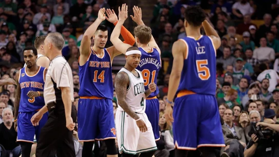Willy Hernangómez celebra una canasta junto a Kuzminskas Willy Hernangómez celebra una canasta junto a Kuzminskas