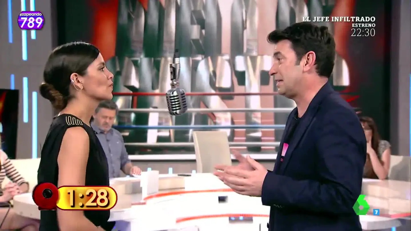 Cristina Pedroche y Arturo Valls se baten en duelo Cristina Pedroche y Arturo Valls se baten en duelo