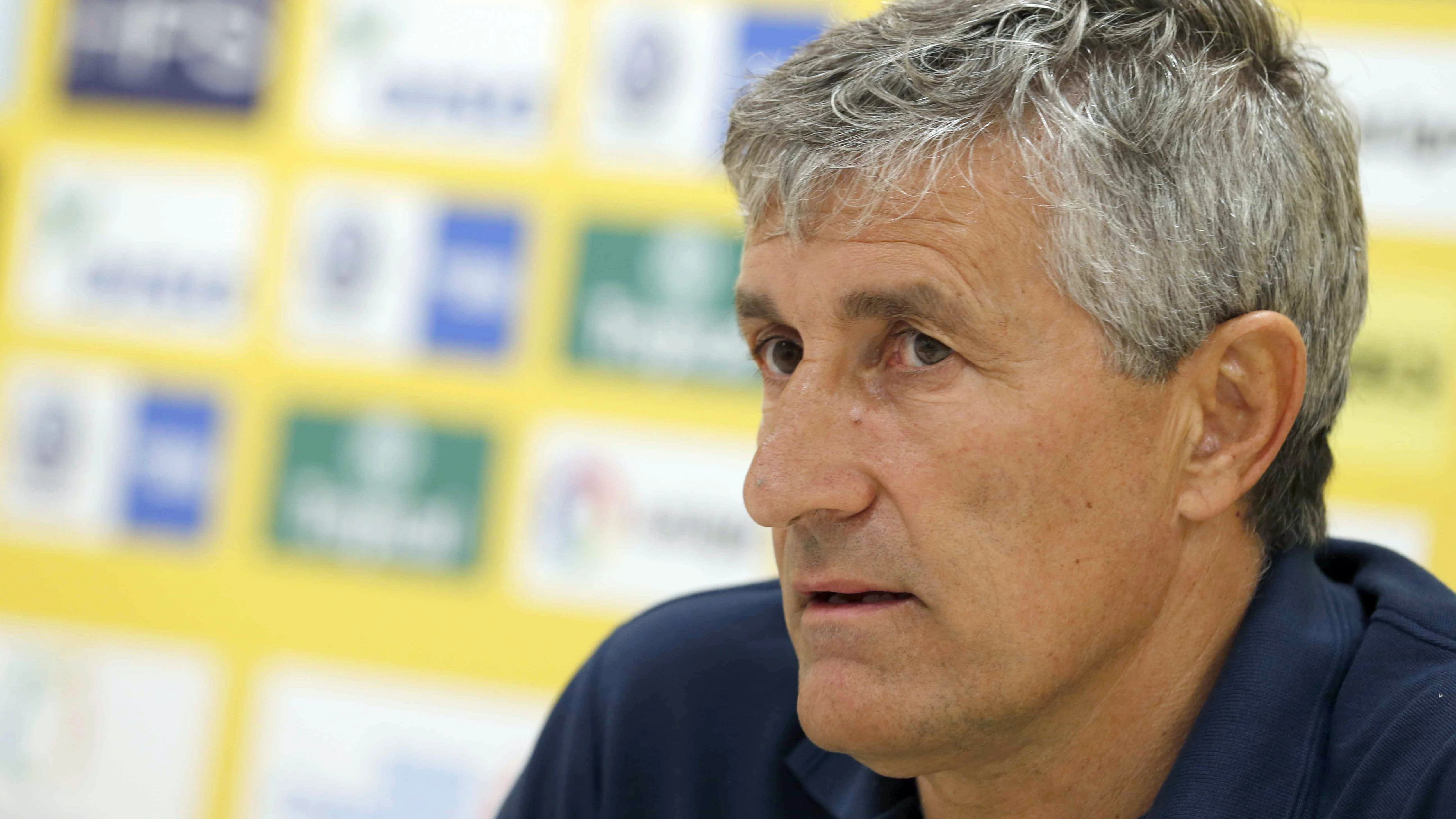 Quique Setién, entrenador de la UD Las Palmas