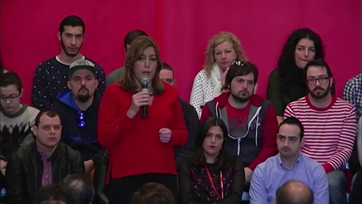 Frame 0.0 de: Susana D&iacute;az y Rafael Catal&aacute; y su &ldquo;nac&iacute; en democracia&rdquo; 