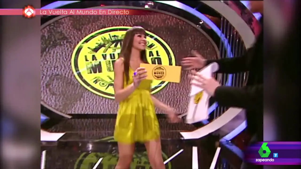 La primera vez en televisión de Cristina Pedroche La primera vez en televisión de Cristina Pedroche