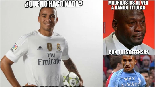 'Memes' de Danilo en el Celta-Real Madrid 'Memes' de Danilo en el Celta-Real Madrid