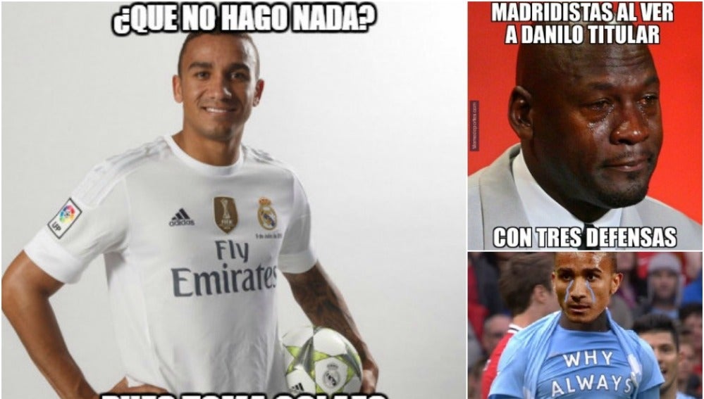 'Memes' de Danilo en el Celta-Real Madrid