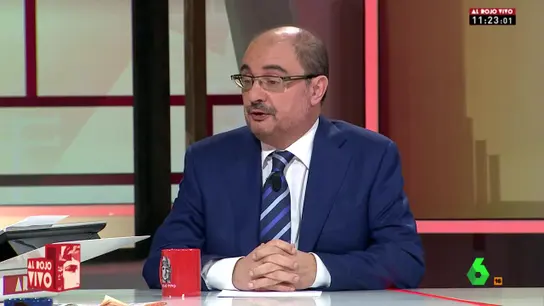 Javier Lambán, presidente de Aragón Javier Lambán, presidente de Aragón