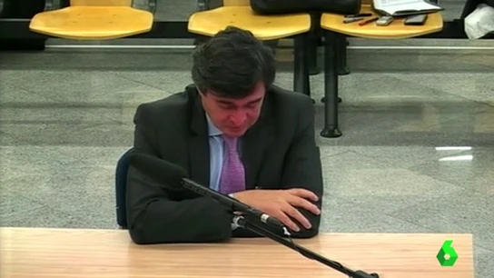 José Antonio Sáenz ante el juez José Antonio Sáenz ante el juez
