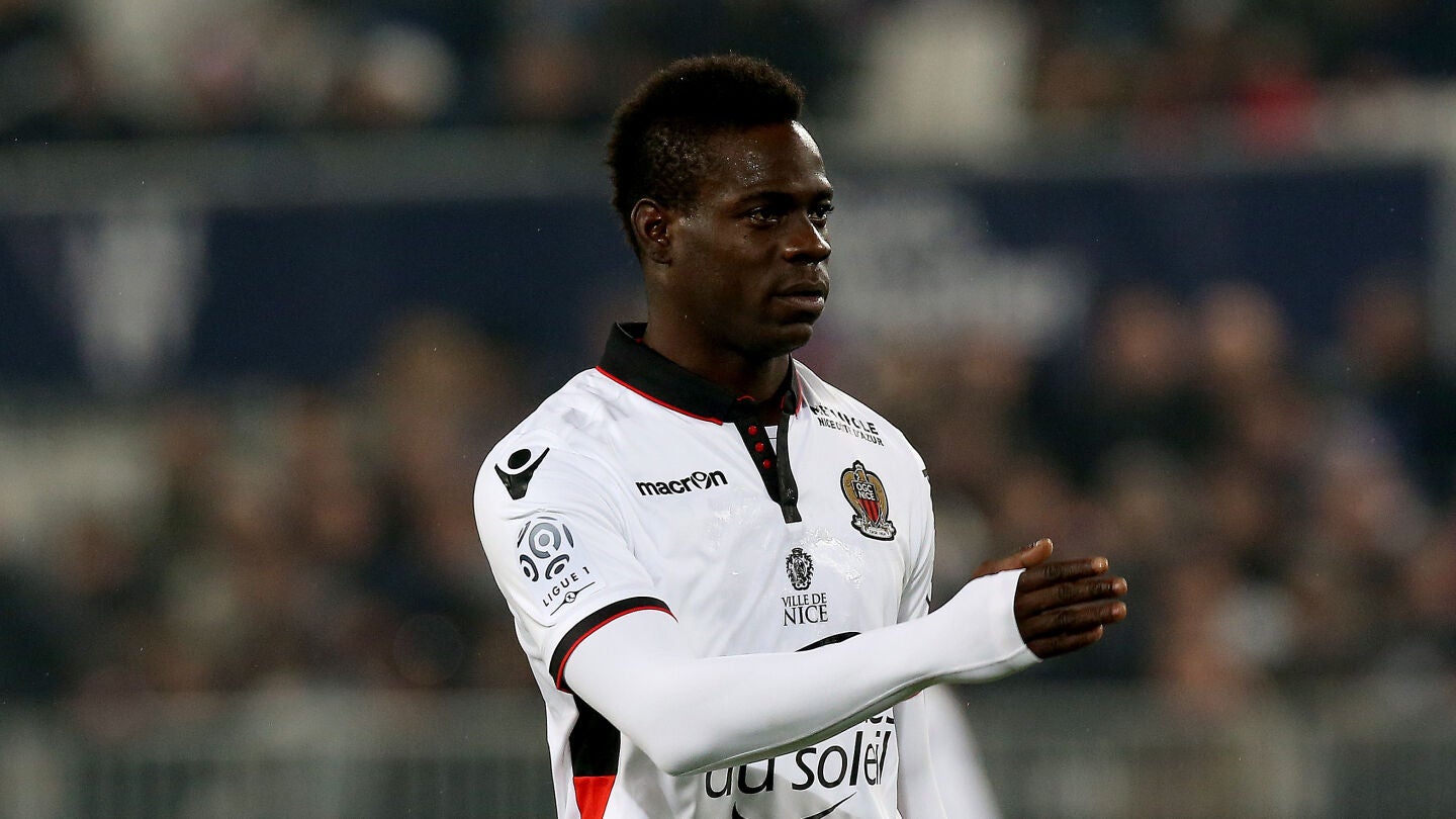 Mario Balotelli, en un partido del Niza
