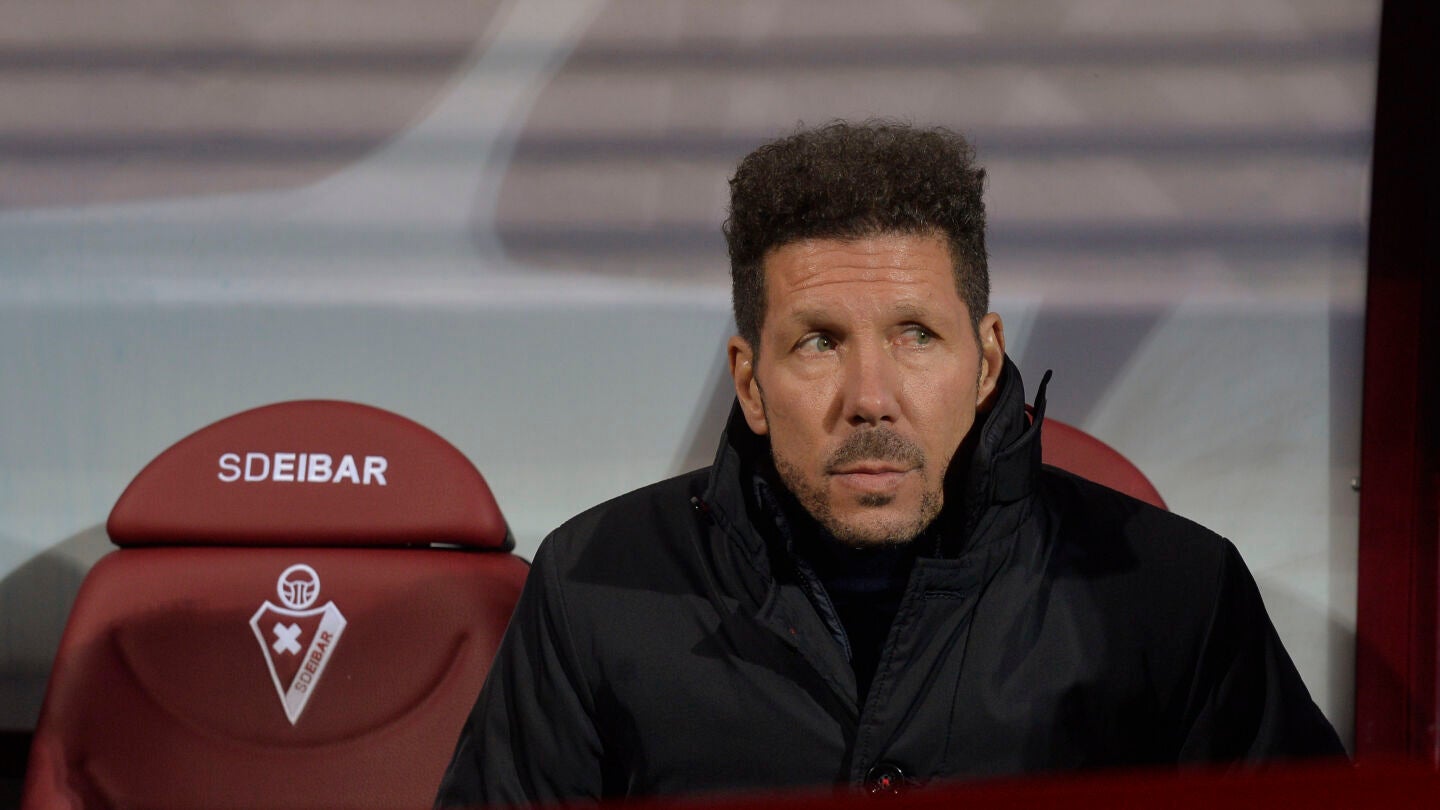 Simeone, en el banquillo de Ipur&uacute;a