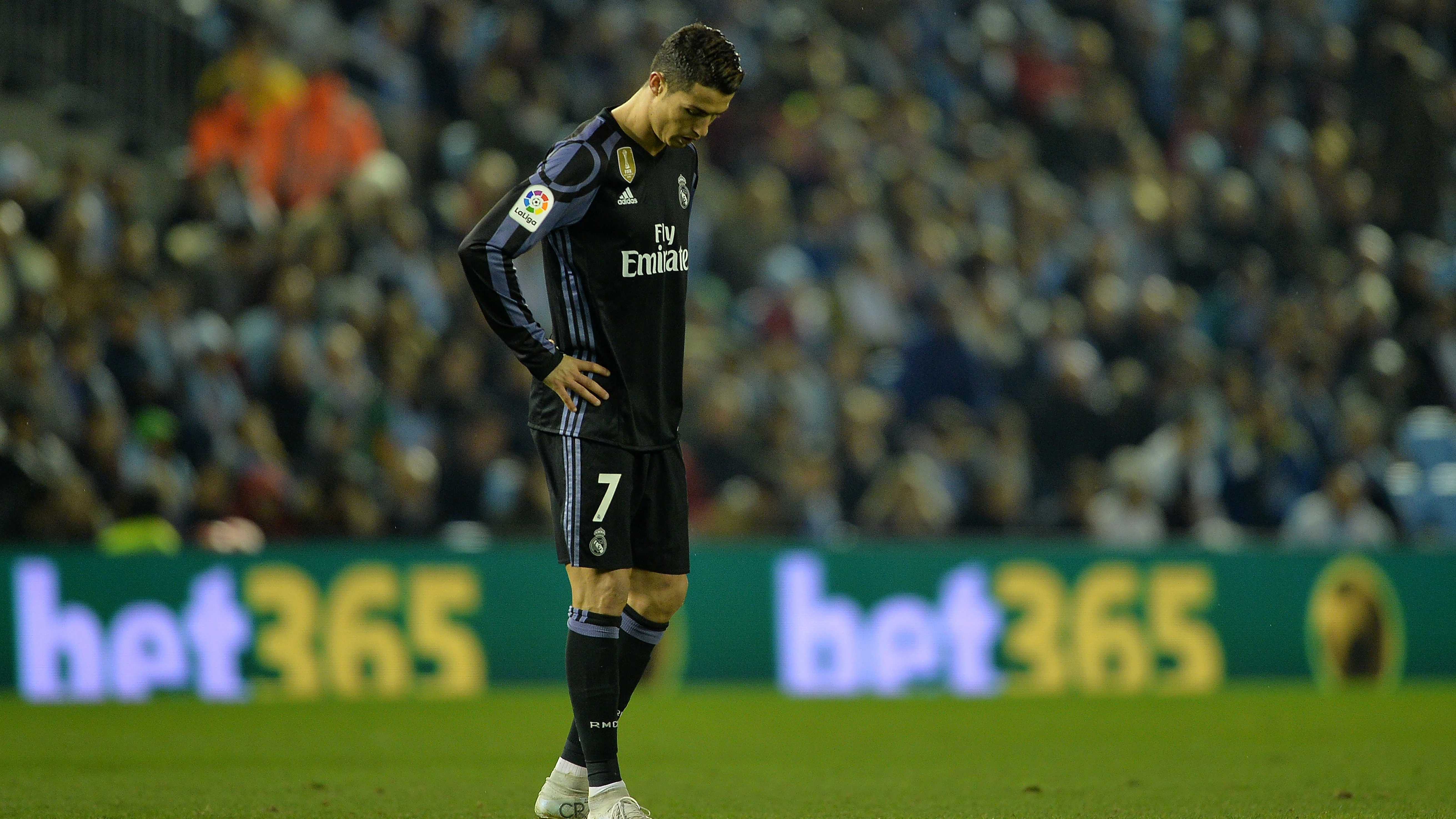 Cristiano, tras caer eliminado en Balaídos Cristiano, tras caer eliminado en Balaídos