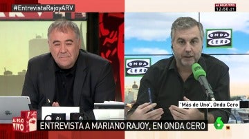 Frame 154.401791 de: Alsina valora la entrevista a Rajoy: "No hay ningún asunto que le suponga una amenaza para su estabilida